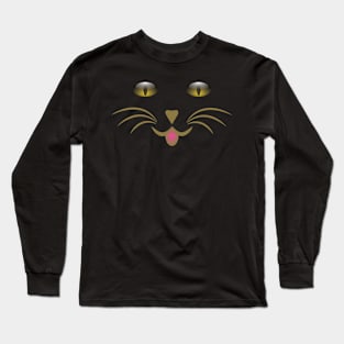 Cute Cat Print Long Sleeve T-Shirt